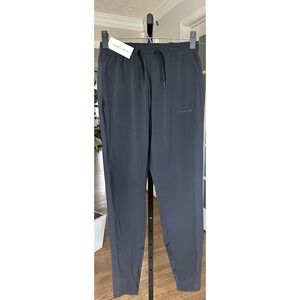 Outdoor Voices Track Pants Women XS Black Joggers Lightweight Nylon Spandex New